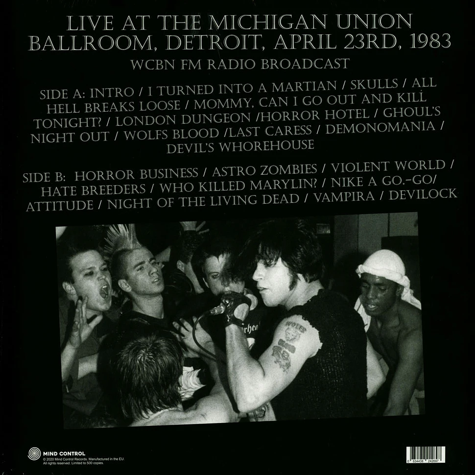 Misfits - Walk Among You Live At The Michigan Union Ballroom Detroit 1983