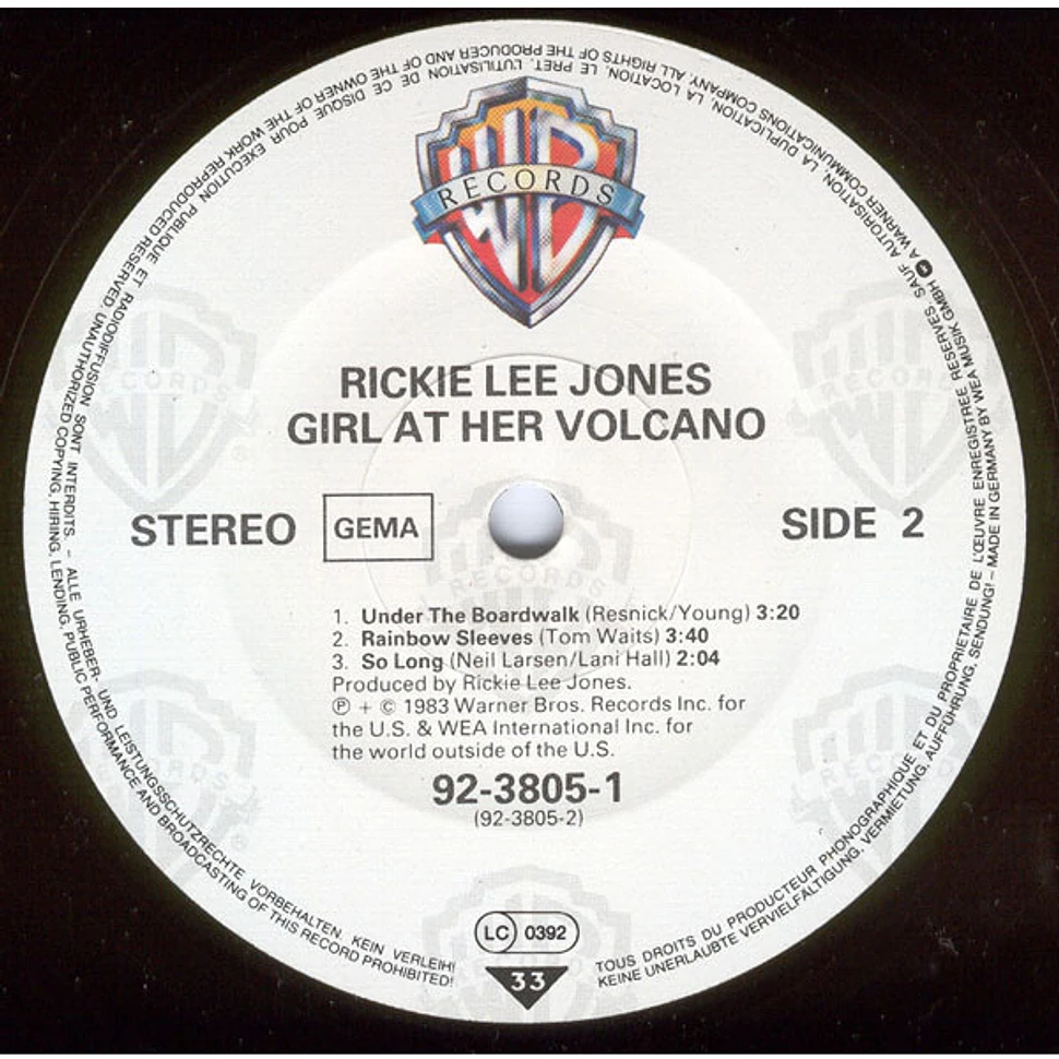 Rickie Lee Jones - Girl At Her Volcano