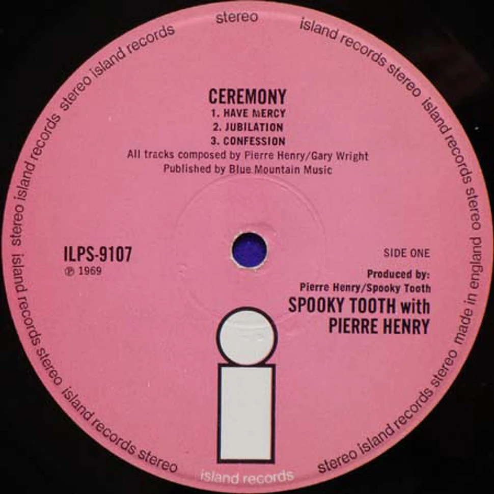 Spooky Tooth / Pierre Henry - Ceremony: An Electronic Mass