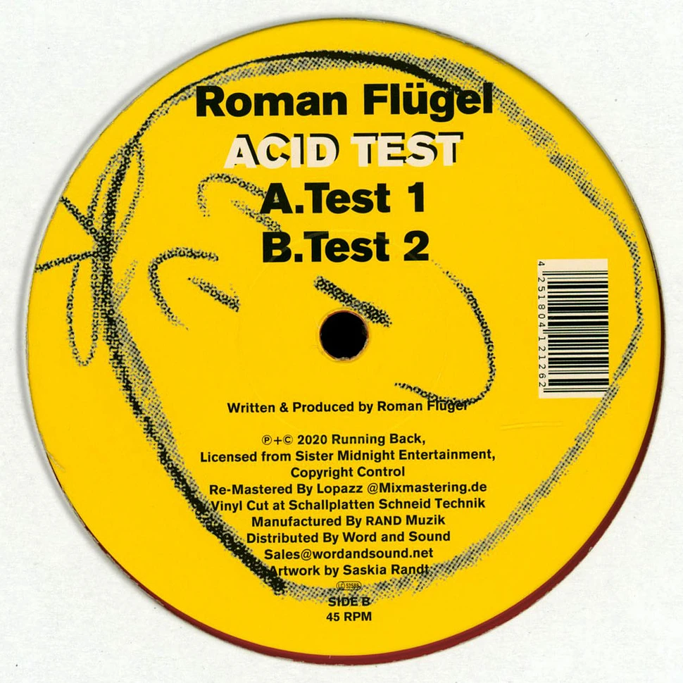 Roman Flügel - Acid Test Acid Pink Vinyl Edition