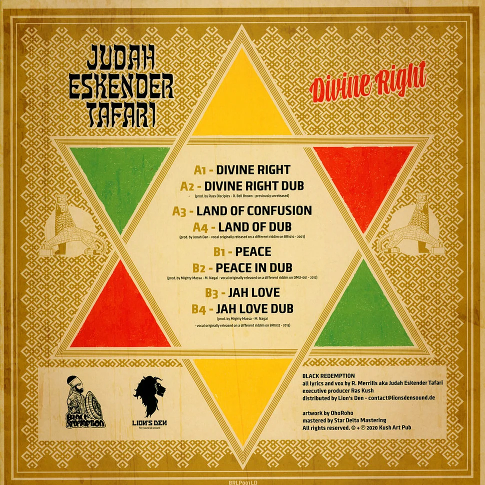 Judah Eskender Tafari - Divine Right