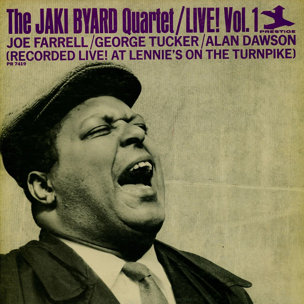 The Jaki Byard Quartet - Live! Vol. 1