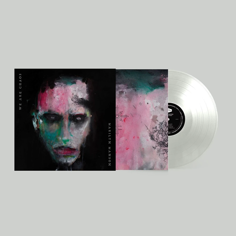 Marilyn Manson - We Are Chaos Translucent White Vinyl Edition W/ Painting By Marilyn Manson