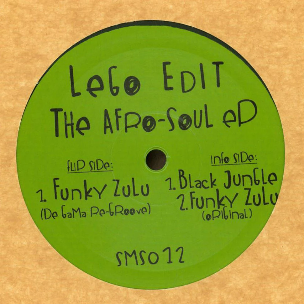 Lego Edit - The Afro-Soul EP