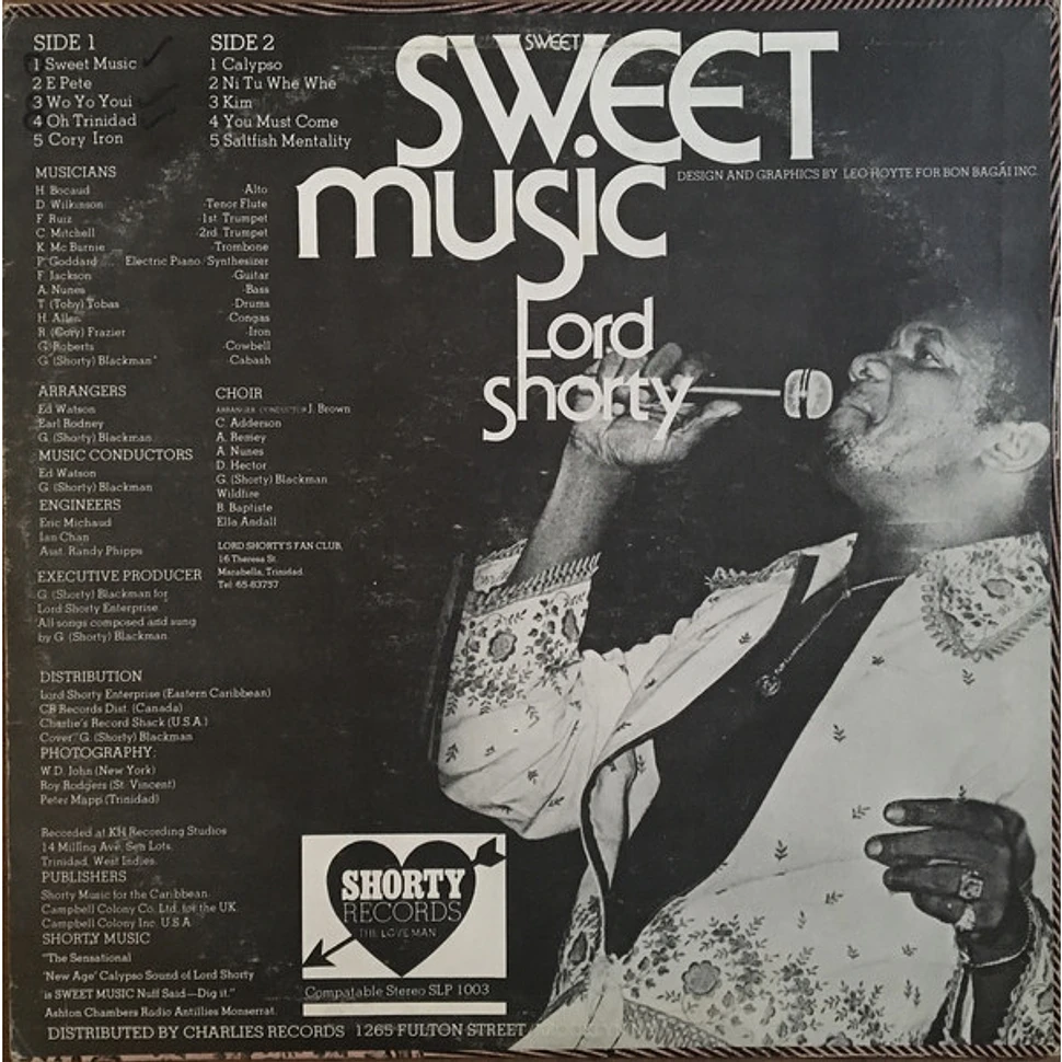 Lord Shorty - Sweet Music