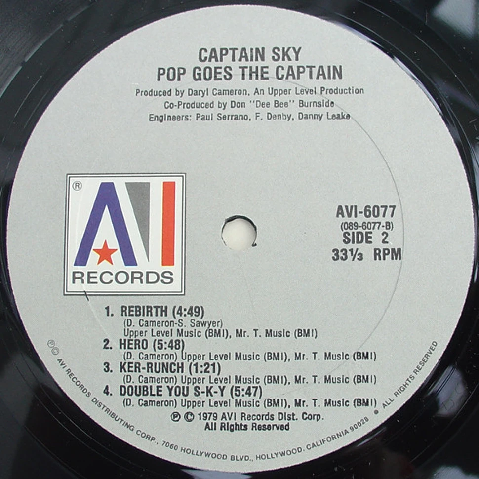 Captain Sky - Pop Goes The Captain