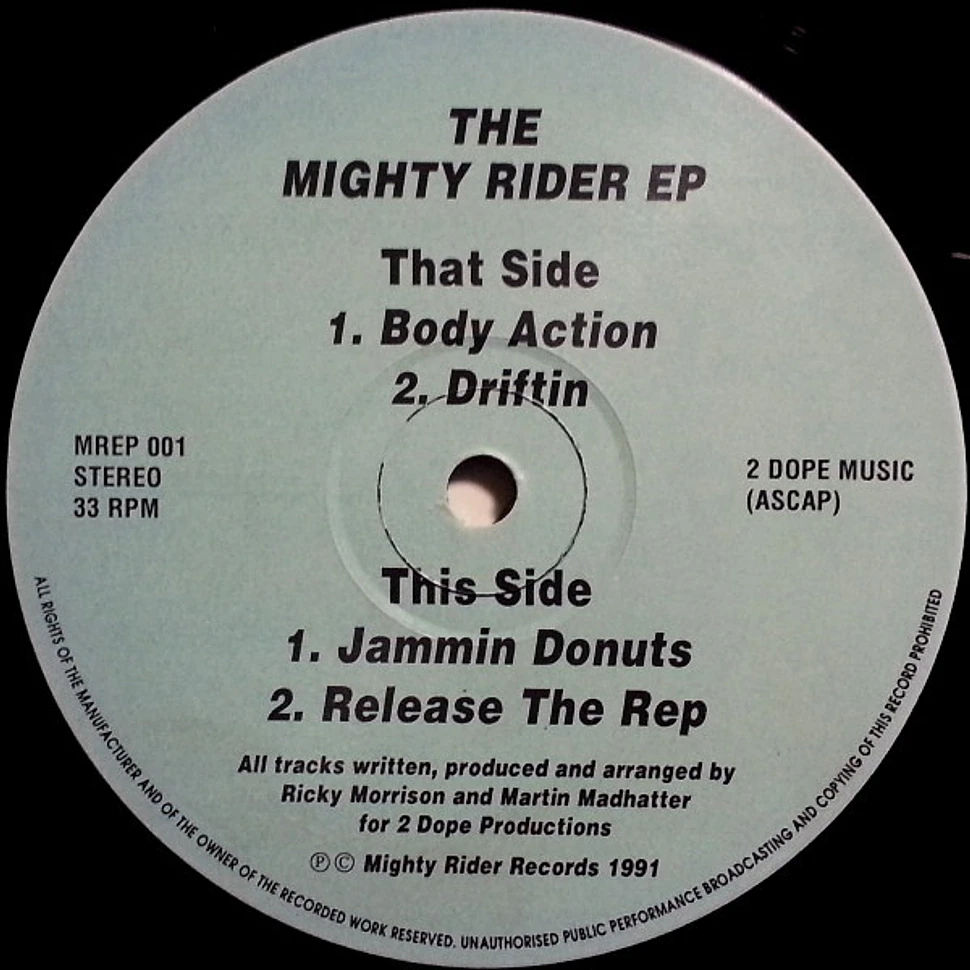 2 Dope Productions - The Mighty Rider E.P.