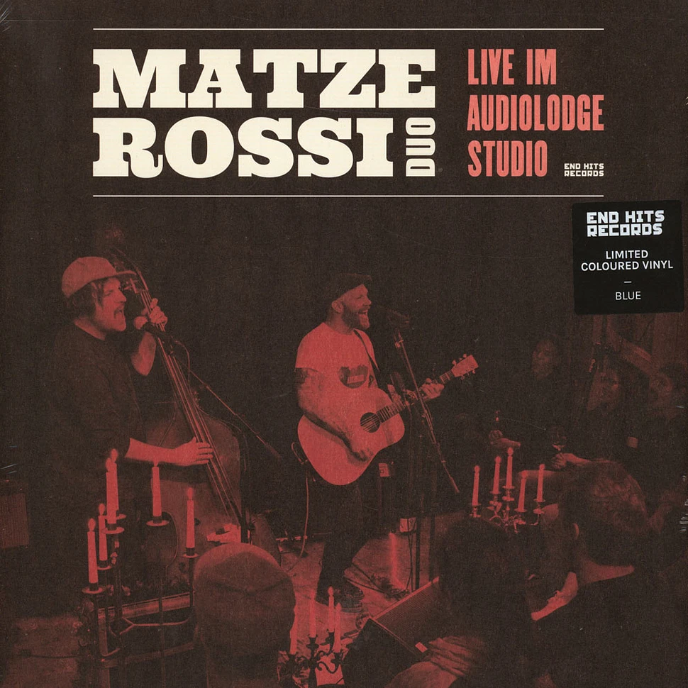 Matze Rossi - Musik Ist Der Wärmste Mantel (Live) Cyan Vinyl Edition