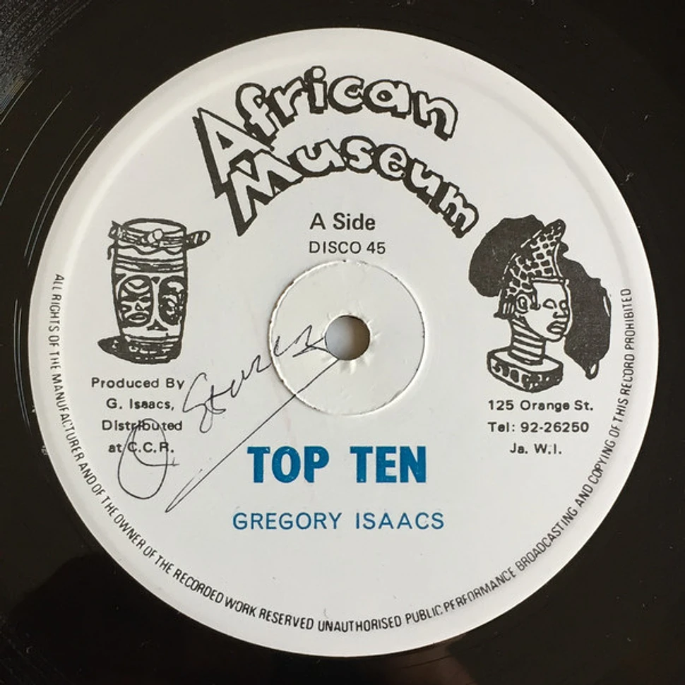 Gregory Isaacs - Top Ten