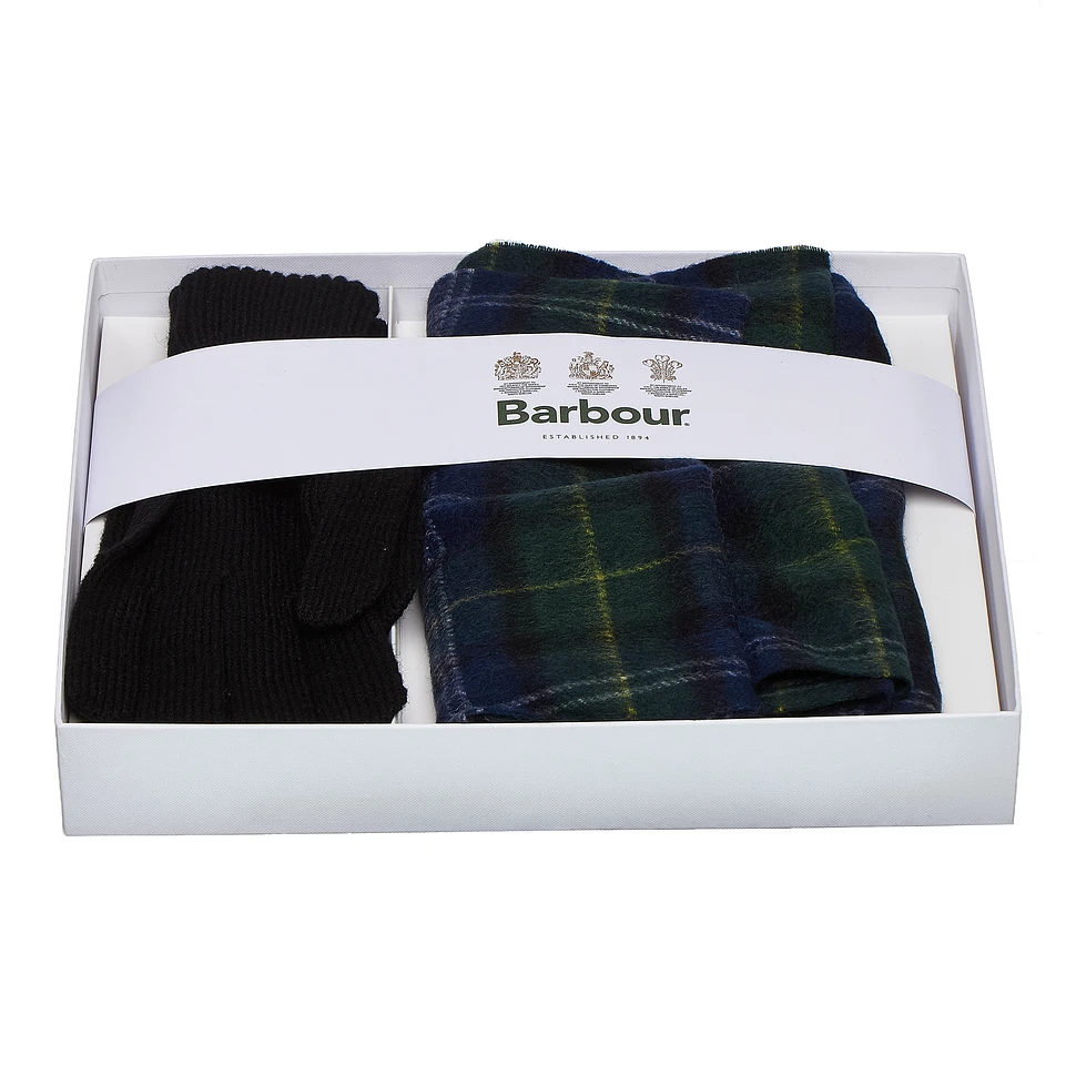 Barbour - Tartan Scarf & Gloves Gift Set