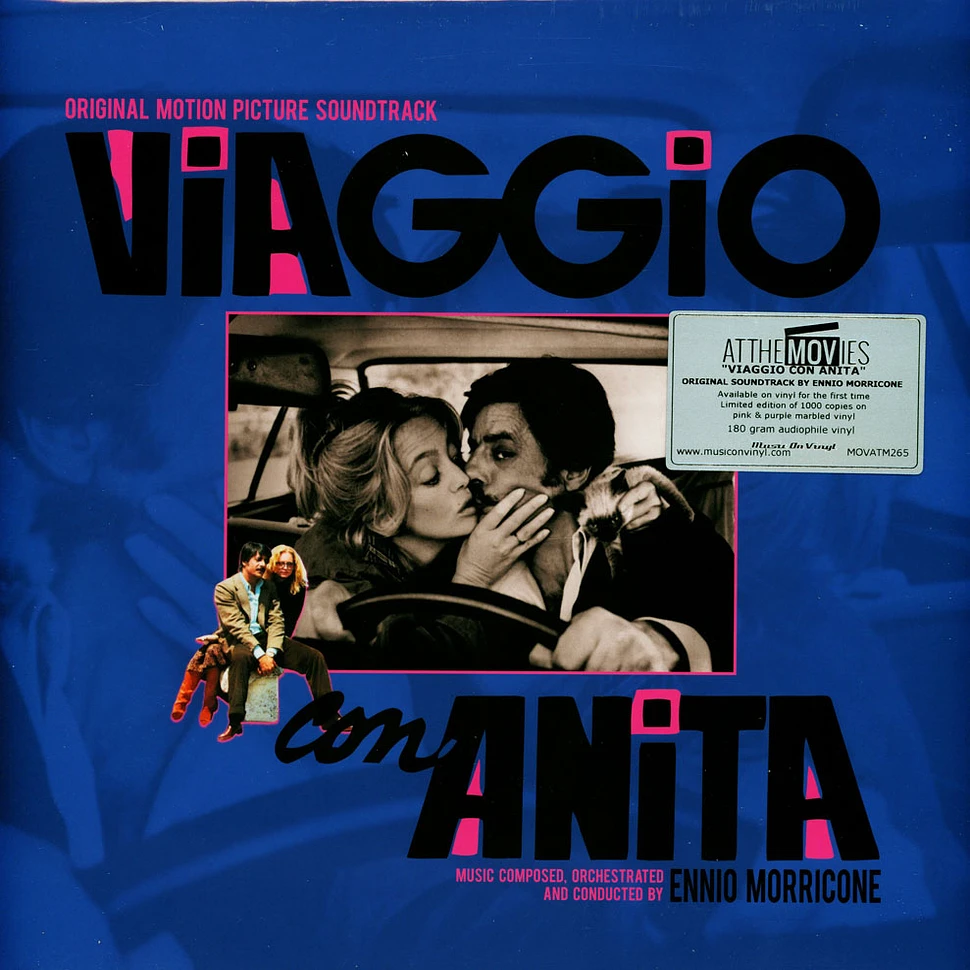 Ennio Morricone - OST Viaggio Con Anita Limited Numbered Pink Purple Vinyl Edition