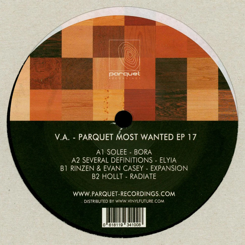 V.A. - Parquet Most Wanted EP 17