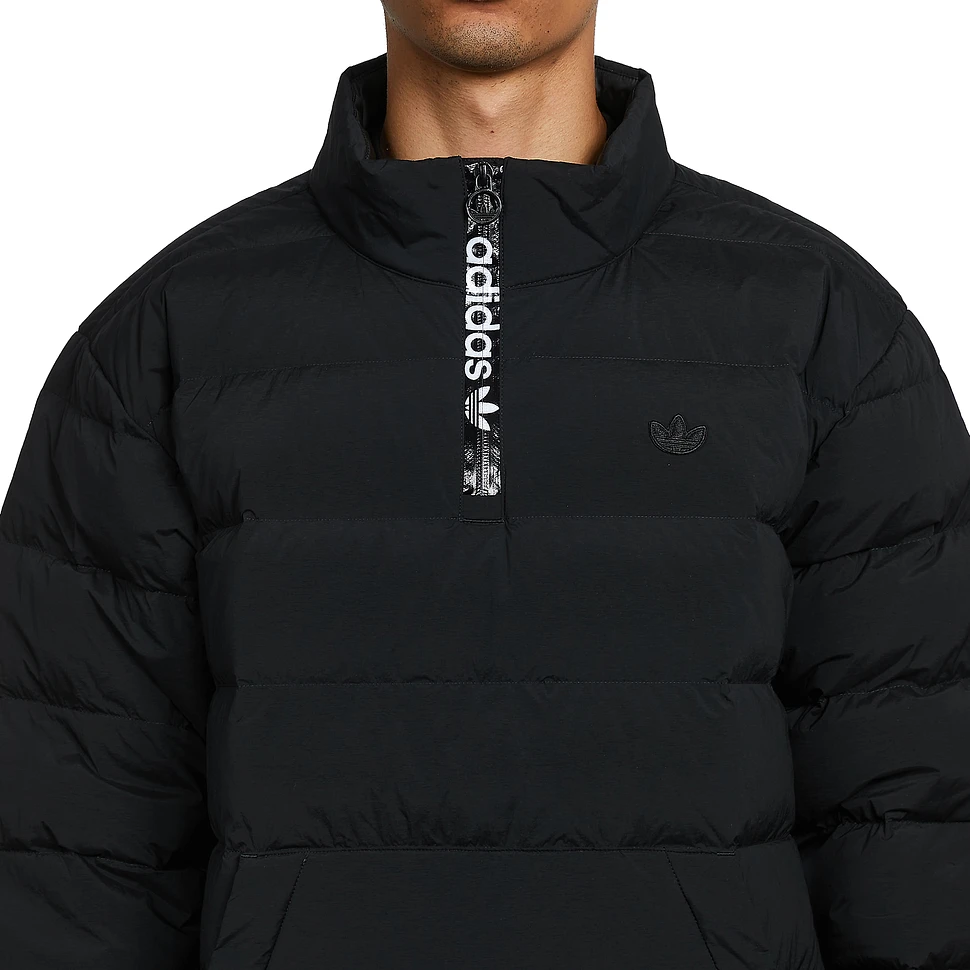 adidas - Lightweight Down Overhead Stand Collar Puffer Jacket