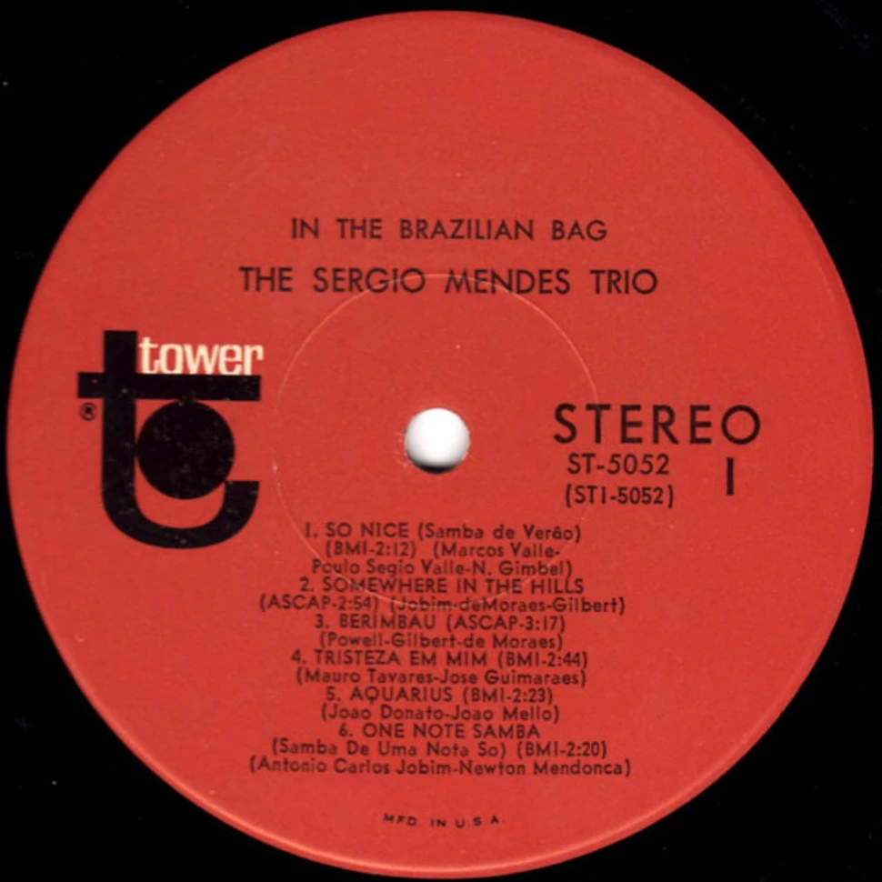 The Sérgio Mendes Trio - In The Brazilian Bag