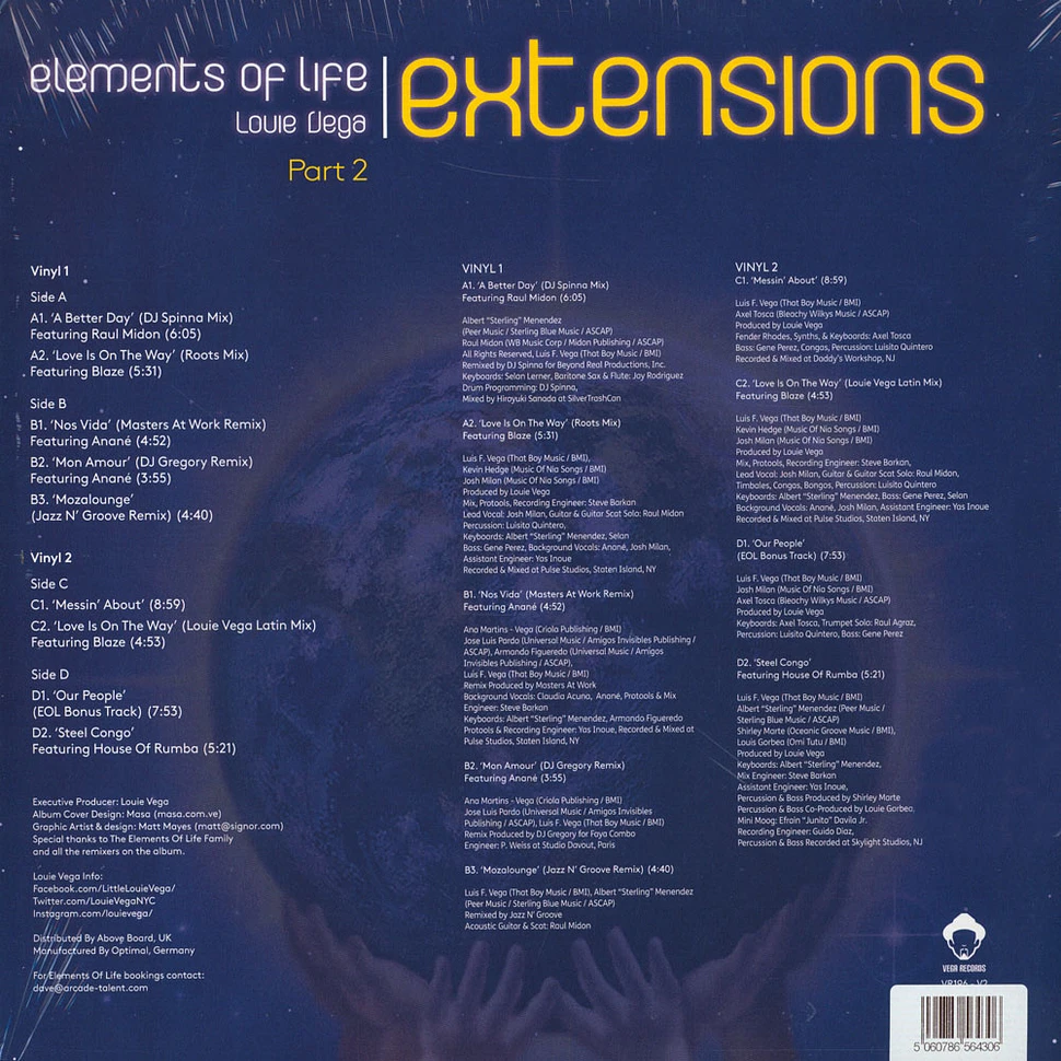 Elements Of Life - Elements Of Life: Extensions Part 2