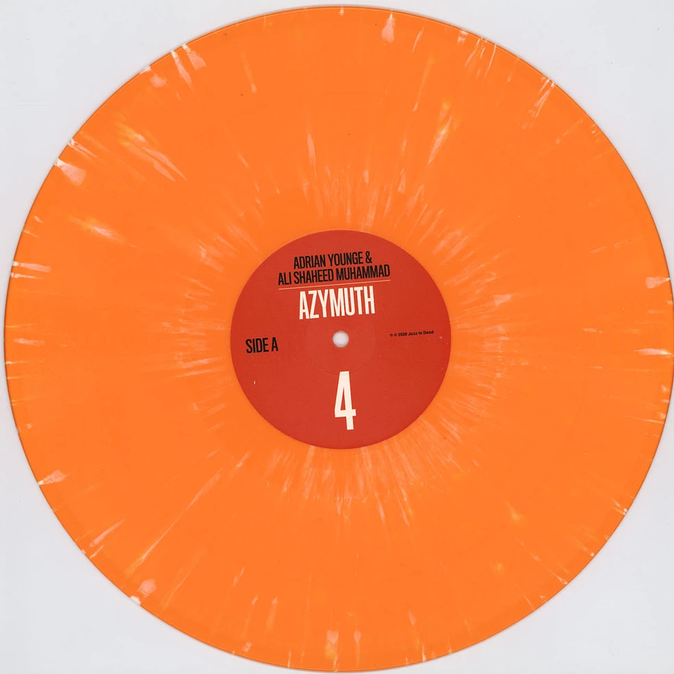 Adrian Younge & Ali Shaheed Muhammad - Azymuth HHV Exclusive Tangerine Bone Splattered Vinyl Edition
