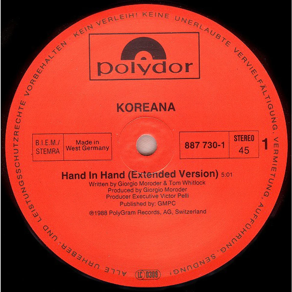 Koreana - Hand In Hand