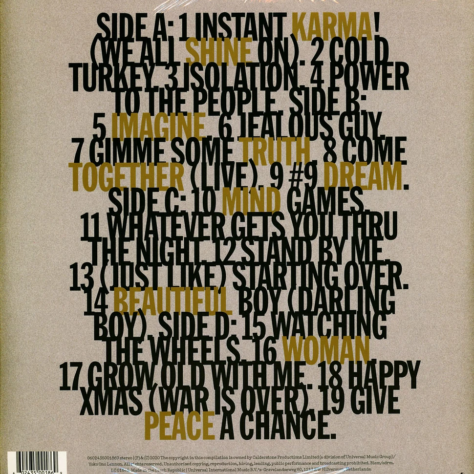 John Lennon - Gimme Some Truth