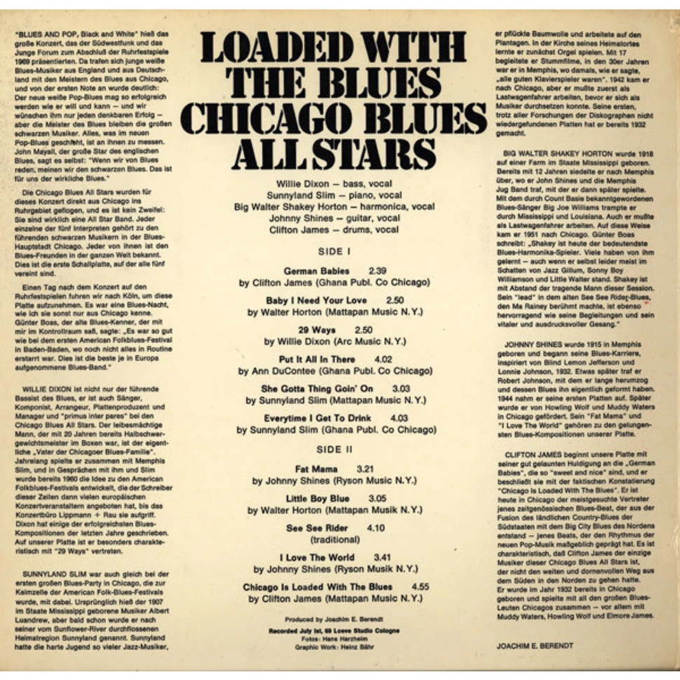 Chicago Blues All Stars - Loaded With The Blues