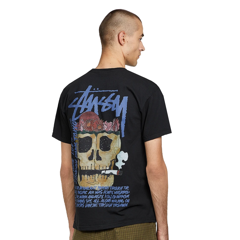 Stüssy - Smokin' Skull Pigment Dyed Tee