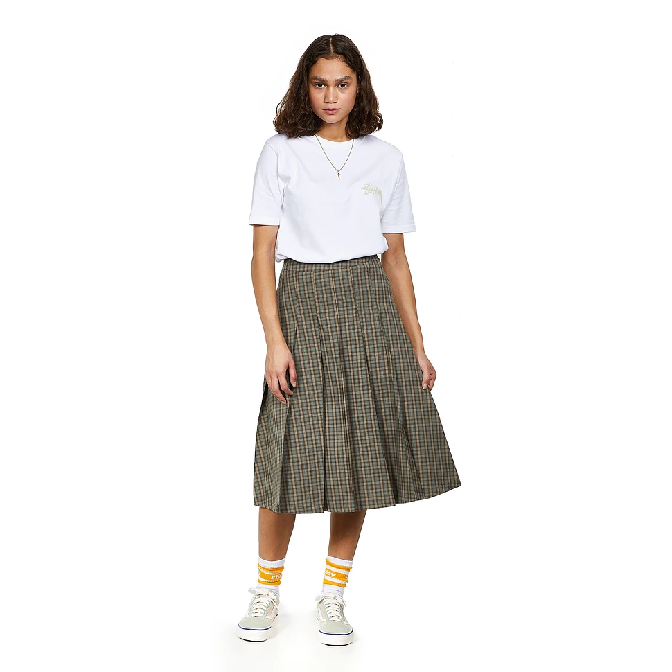 Stüssy - Mix Plaid Pleaded Skirt