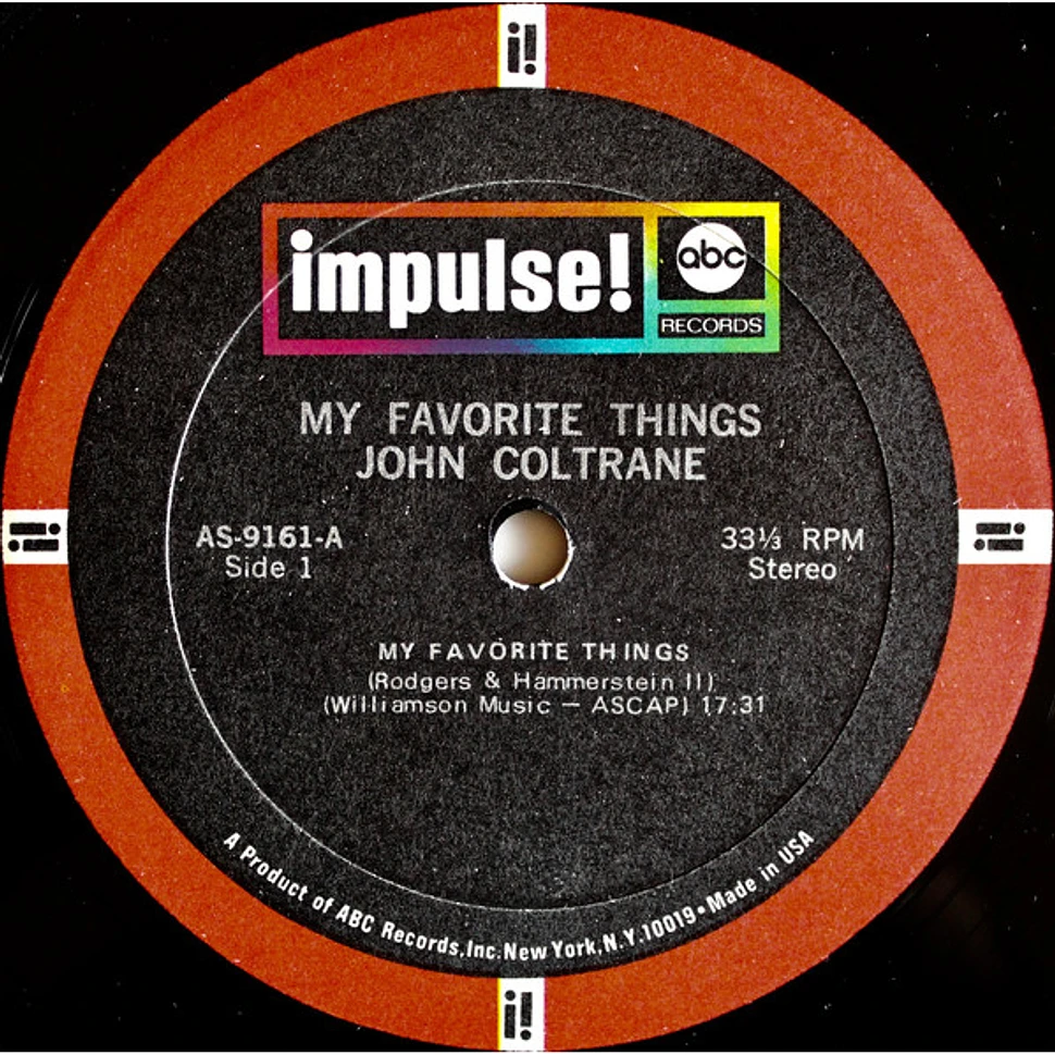 John Coltrane - Selflessness Featuring My Favorite Things