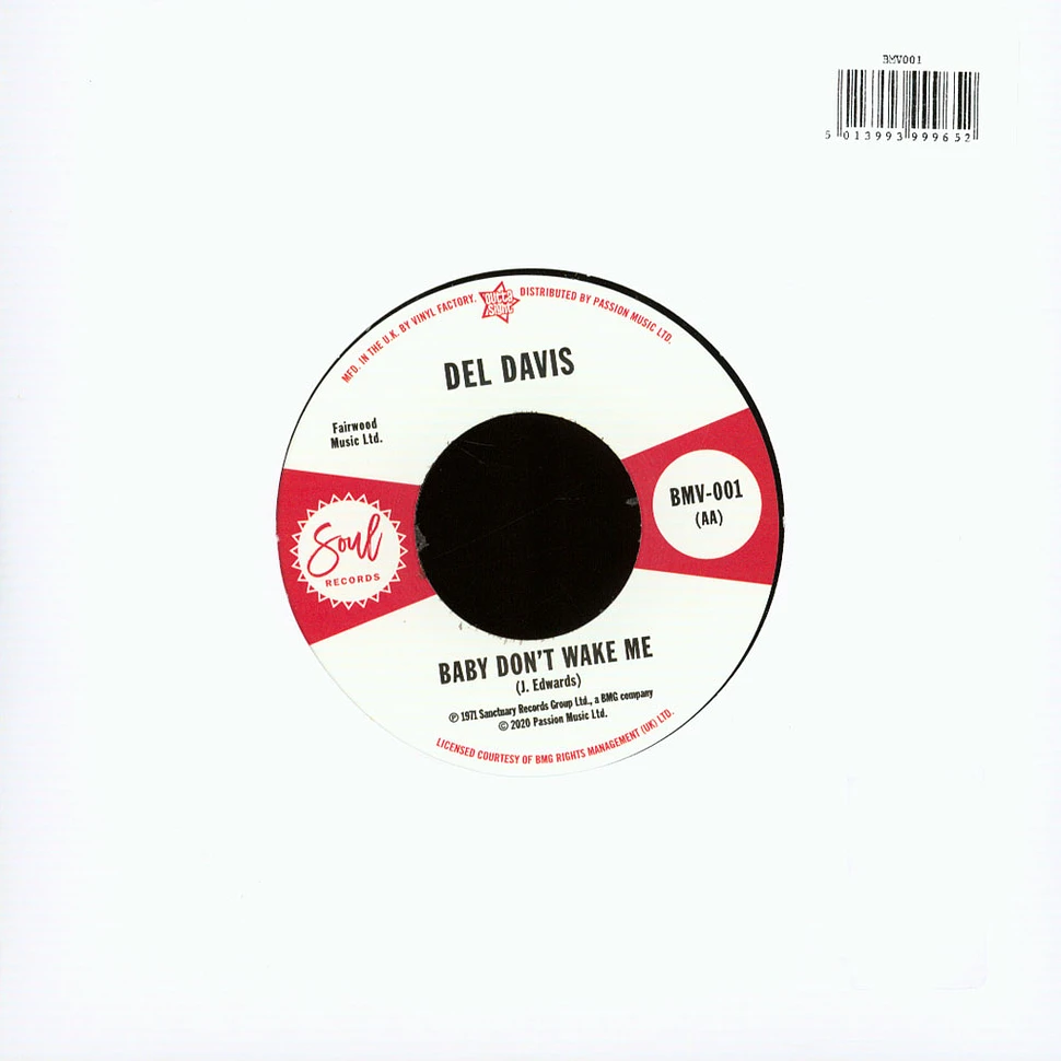 Jackie Edwards / Del Davis - I Feel So Bad / Baby Don't Wake Me