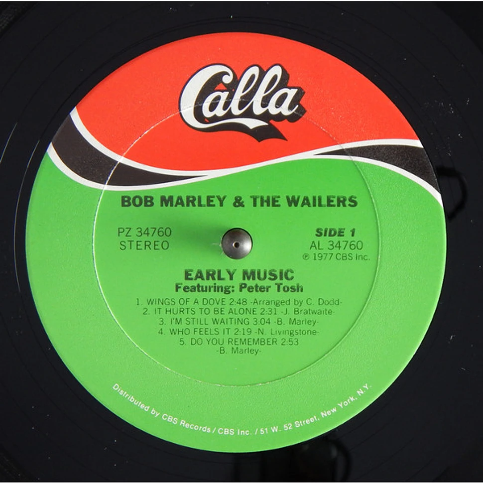 Bob Marley & The Wailers - Early Music