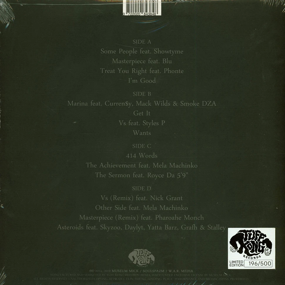 Mickey Factz X Nottz - The Achievement: Deluxe Marbled Vinyl Edition