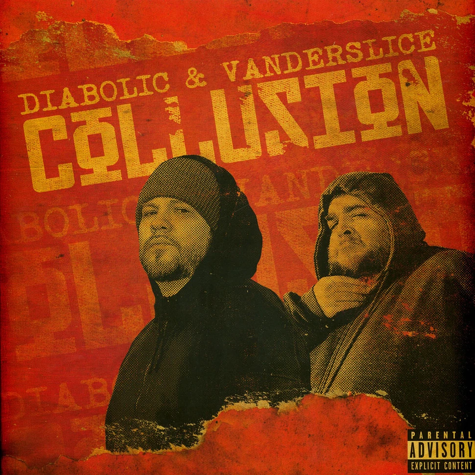 Diabolic & Vanderslice - Collusion Orange Vinyl Edition