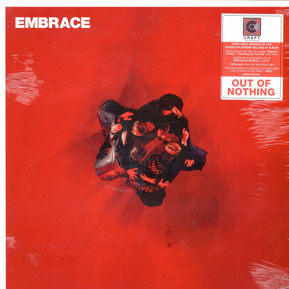 Embrace - Out Of Nothing - Vinyl LP - 2004 - EU - Reissue | HHV