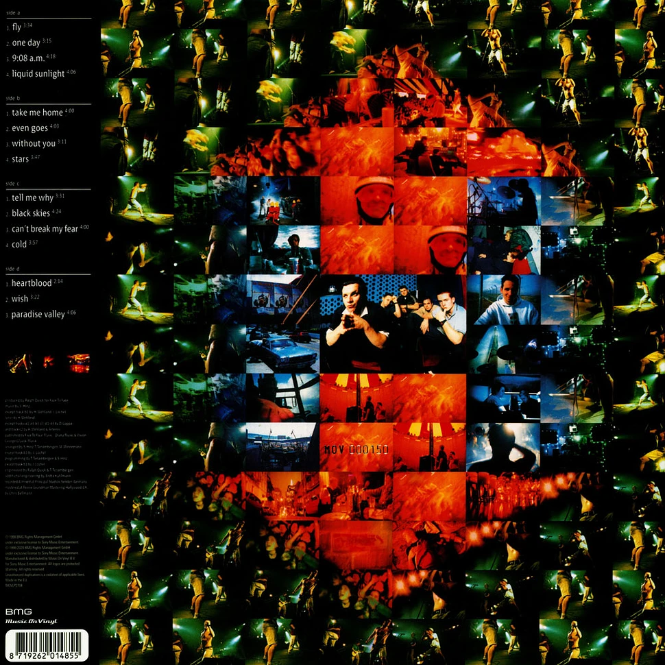 H-Blockx - Fly Eyes Green Marbled Vinyl Edition