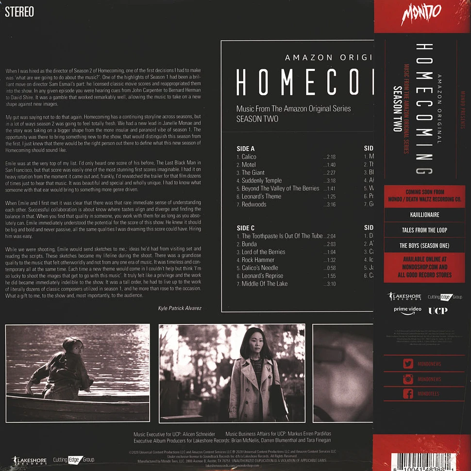 Emile Mosseri - OST Homecoming: Season Two