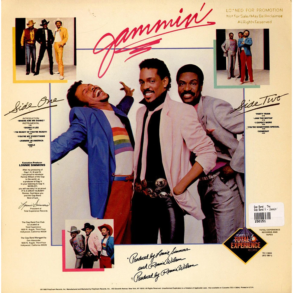 The Gap Band - Gap Band V - Jammin'