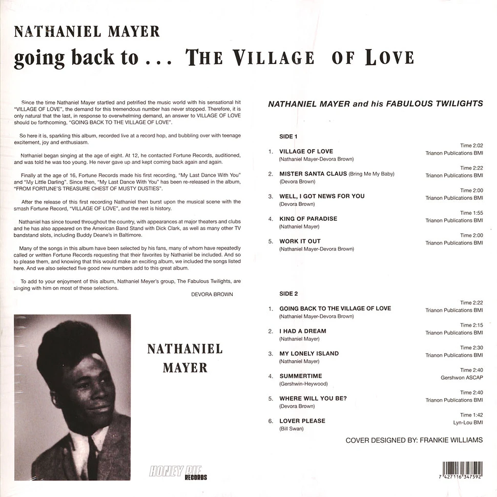 Nathaniel Mayer - Going Back To The Village Of Love