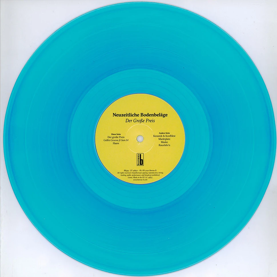 Neuzeitliche Bodenbeläge - Der Große Preis HHV Exclusive Turqouise Vinyl Edition