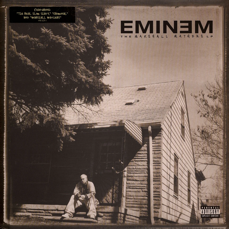 Eminem The Marshall Mathers LP Vinyl 2LP 2000 EU Original HHV