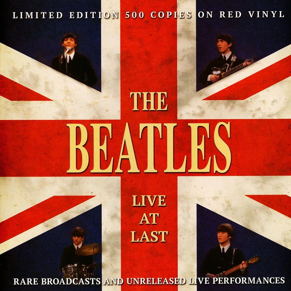 The Beatles - Live At Last Colored Vinyl Edition