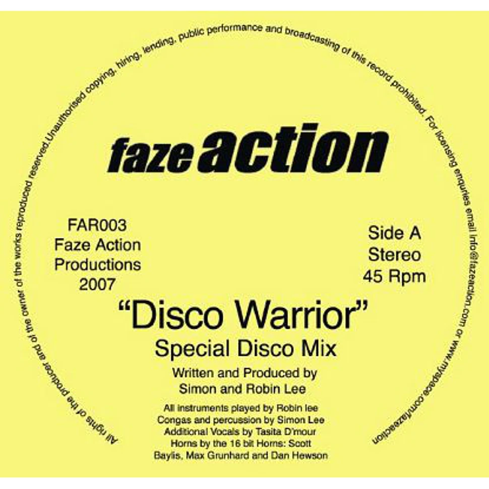 Faze Action - Disco Warrior