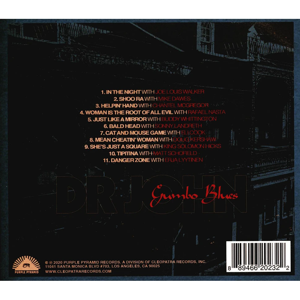 Dr. John / Sonny Landreth / Chantel McGregor - Gumbo Blues Colored Vinyl Edition