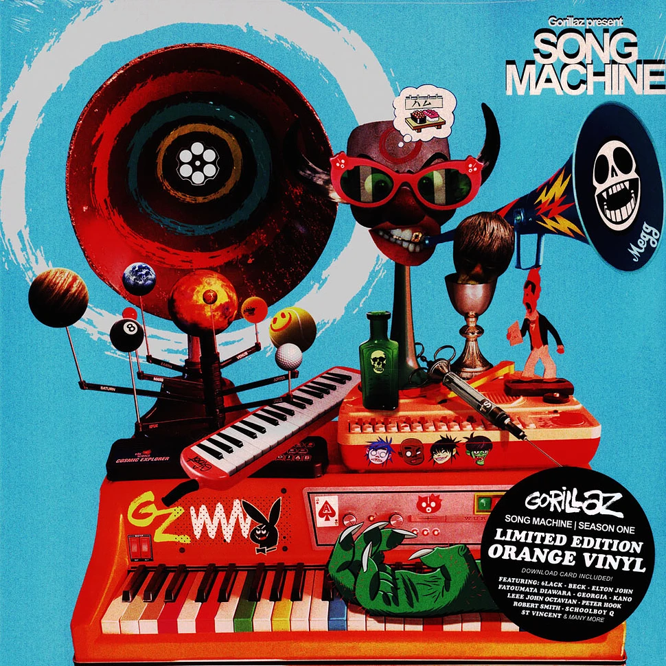 Gorillaz - Song Machine Season One Colored Vinyl Edition
