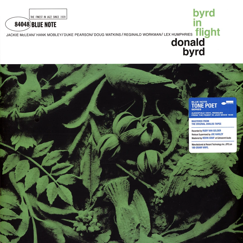 Donald Byrd - Byrd In Flight Tone Poet Vinyl Edition