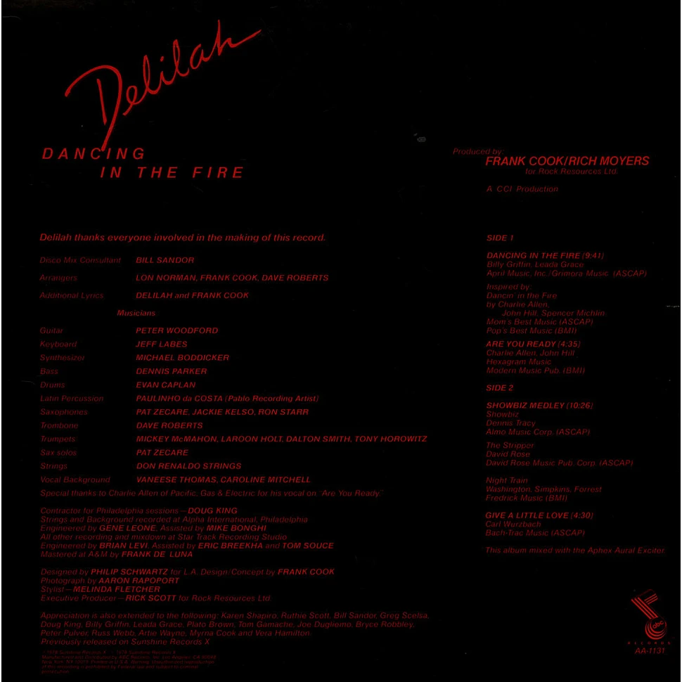 Delilah - Dancing In The Fire