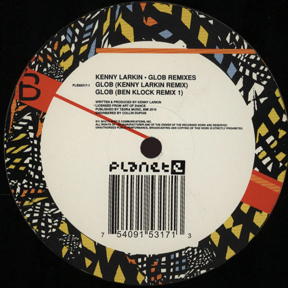 Kenny Larkin - Glob Remixes