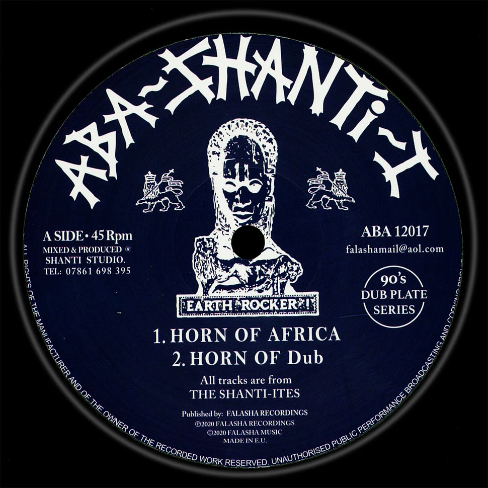 Shanti Ites - Horn Of Africa, Dub / Lightening, Dub