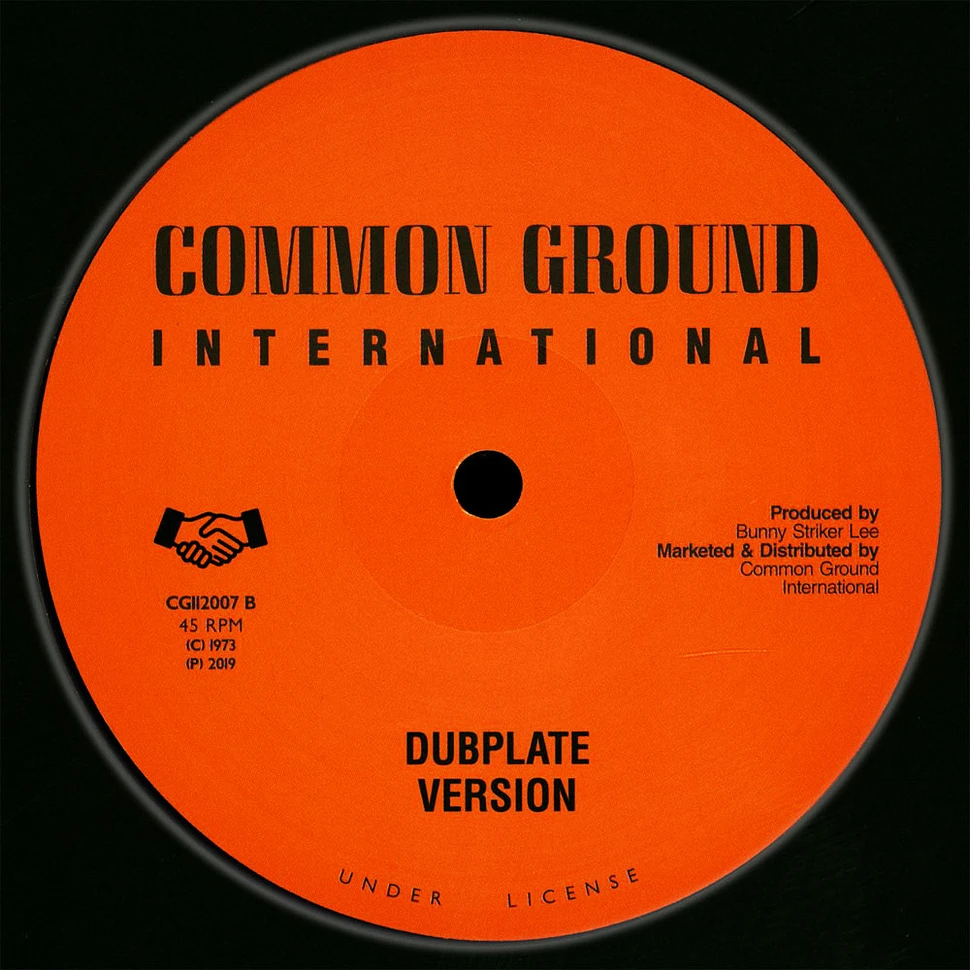 Cornell Campbell - Jah Jah Me Horn Yah Dubplate, Original Mix / Dubplate Version