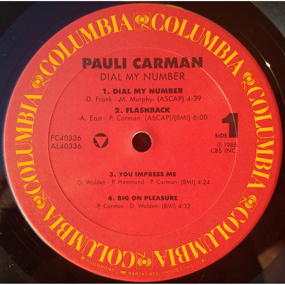 Pauli Carman - Dial My Number