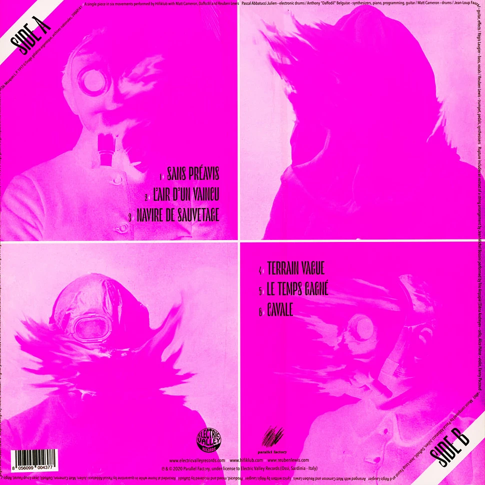 Hifiklub + Matt Cameron + Daffodil + Reuben Lewis - Rupture Pink Vinyl Edition