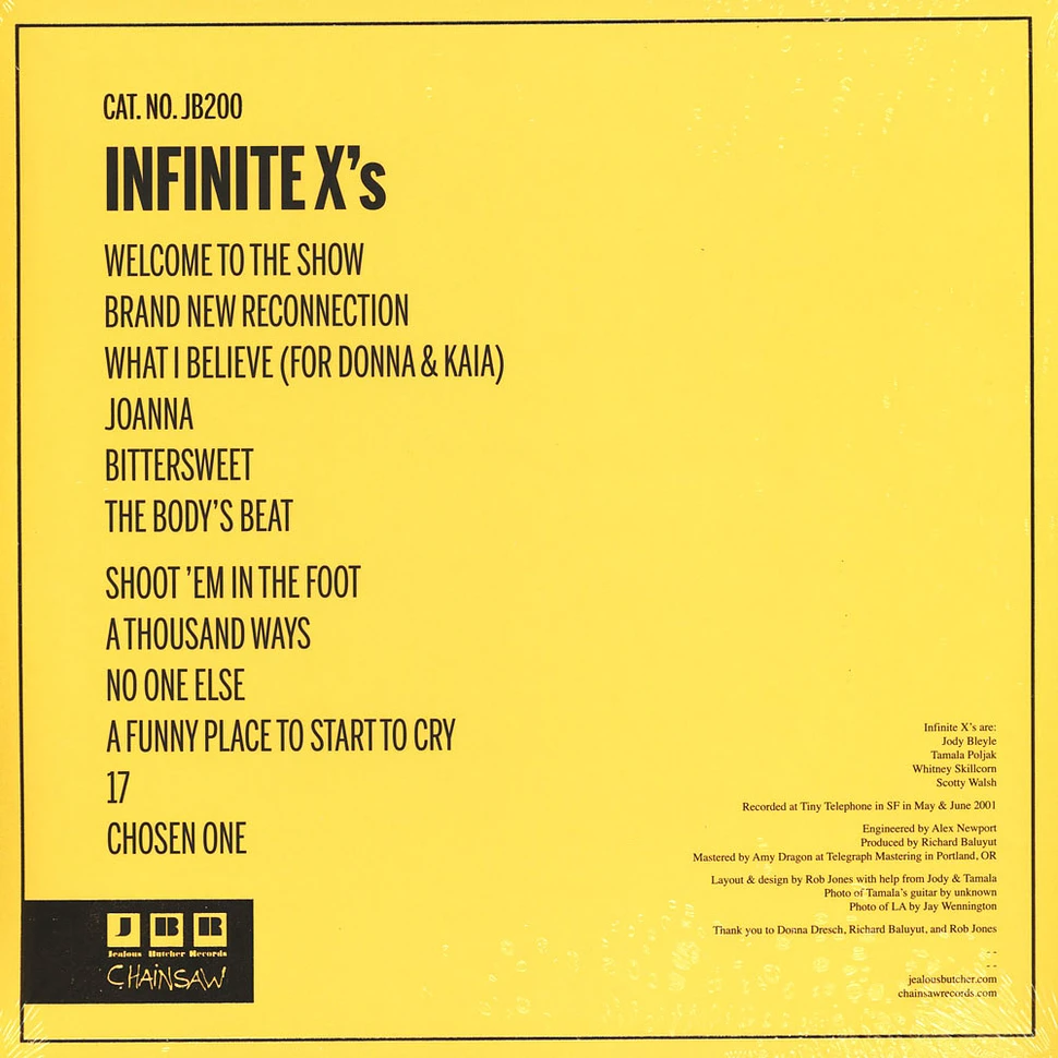 Infinite X's - Infinite X's Gold Vinyl Edition