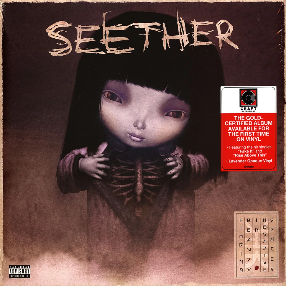 Seether - Finding Beauty In Negative Spaces Colored Vinyl Edition